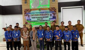 Asisten Bidang Pemerintahan Buka Musrenbang Kecamatan Lahei Barat Tahun 2025
