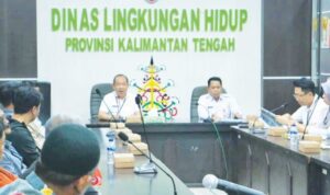 DLH Kalteng Gelar Rakor Terkait Dengan Perizinan Galian C