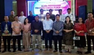 Pj Bupati Murung Raya Hadiri Perpisahan Pimpinan Bank Kalteng Cabang Puruk Cahu