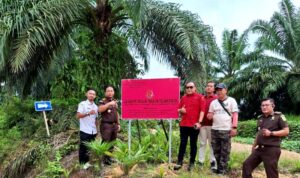 Lahan Milik PT Pagun Taka Seluas 2.337 Hektar di Desa Lemo I, Disita Kajati Kalteng