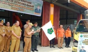 Pemkab Kapuas Kirim Bantuan Logistik untuk Tiga Kecamatan
