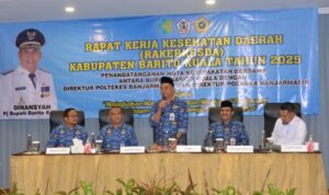 Pj. Bupati Batola Pimpin Rakerkesda 2025, Fokus Transformasi Layanan Kesehatan Menuju Batola Sehat