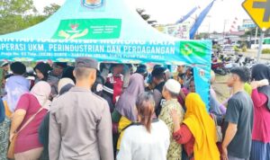 Disperindag Murung Raya Bersama Polres Gelar Pasar Murah di Bulan Ramadhan 1446 H