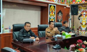 Pemkab Murung Raya dan DPRD Ikuti Rapat LKPJ Secara Daring Dengan Kemendagri