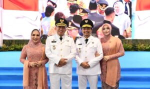 Gubernur Kalsel H. Muhidin dan Wakil Gubernur Hasnuryadi Periode 2025-20230 Resmi Dilantik Presiden Prabowo Subianto di Istana Negara