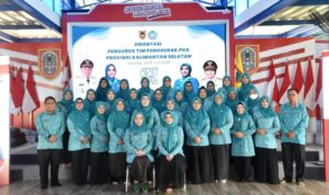 Hj. Fathul Jannah Pimpin Langsung Rakor Singkronisasi Program PKK kalsel dengan SKPD Pemprov