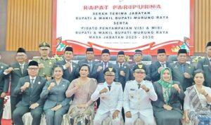 DPRD Rapat Paripurna Serah Terima Jabatan Bupati dan Wakil Bupati