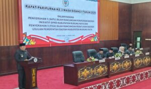 Pemkab Murung Raya Usul Tiga Raperda Ke DPRD dan Satu Buah Raperda Inisiatif DPRD