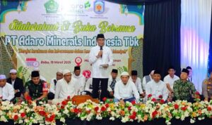 PT. Adaro dan Pemkab Murung Raya, Kemenag dengan Yatim Piatu serta Santri se-Kota Puruk Cahu Bukber