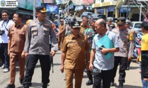 Bupati Heriyus Pantau Harga Bahan Pokok Jelang Lebaran Idulfitri