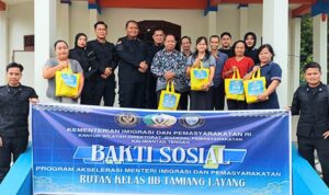 Rutan Tamiang Layang Serahkan Tali Asih untuk Pengurus Gereja GKE Tara’ulu Sarapat