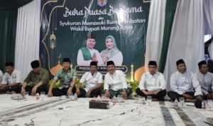 Rahmanto Gelar Bukber dan Syukuran di Rumah Jabatanya