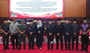 Paripurna DPRD Dalam Rangka Jawaban Pemerintah Terhadap Pemandangan Umum Fraksi-Fraksi