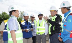 Tinjau Pembangunan Jembatan Batulicin- Koabaru, H. Muhidin Targetkan 3 Tahun Bisa Selesai
