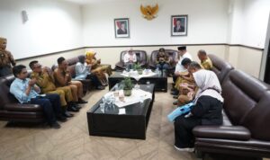 Wakil Gubernur Hasnuryadi Silaturahmi di Kantor Pemprov  Kalsel di Banjarbaru
