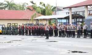 Apel Gelar Pasukan di Batola, Operasi Ketupat 2025 Siap Berjalan Lancar