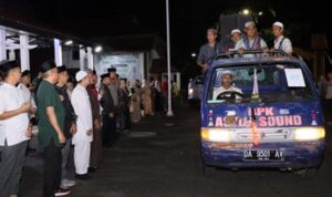 Meriahkan Idul Fitri, 32 Kelompok Ikuti Pawai Takbiran di Batola