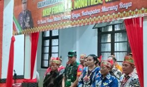 Bupati Bersama Wakil Bupati Murung Raya dan Ketua DPRD Sambut Kedatangan Kapolres Baru AKBP Franky Monathen