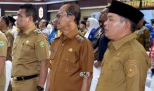 Wakil Bupati Murung Raya Hadiri Halalbihalal Kebangsaan Bersama Gubernur Kalteng
