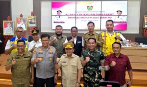 Bupati Murung Raya Hadiri Pertemuan Dengan Gubernur dan Bupati se-DAS Barito