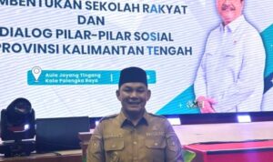 Wakil Bupati Murung Raya, Rahmanto Hadiri Sosialisasi dan Dialog Sekolah Rakyat Bersama Mensos RI di Palangka