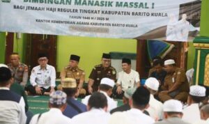 Wabup Barito Kuala Buka Manasik Haji Massal I untuk 193 Jamaah