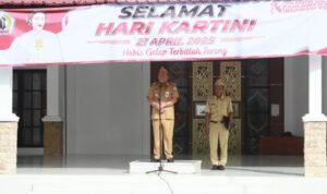 Peringatan Hari Kartini Berlangsung di Halaman Kantor Bupati