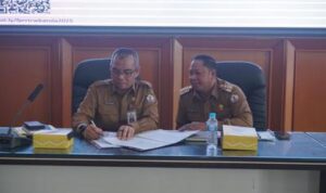 Bupati Bahrul Ilmi Pimpin Rapat Revisi RTRW Batola 2025