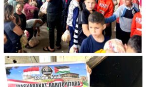 Bantuan Masyarakat Barut untuk Gaza Telah Tersalurkan, Semoga Meringankan Beban Saudara-saudara Kita