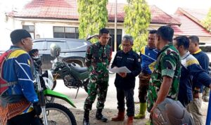 Dandim 1013 Mtw dan Kadis PUPR Tinjau Ruas Jalan Tapen Raya–Hulu Tampang