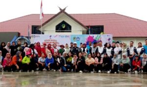 Disdik Barito Utara Gelar Senam Sehat Bersama Peringati Hardiknas 2025