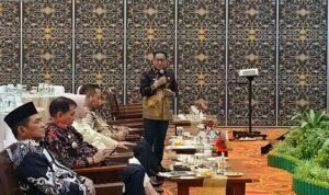 Bupati Murung Raya, Heriyus Hadiri Rakordalev Pelaksanaan Rencana Pembangunan Daerah Provinsi Kalteng