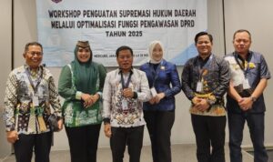 Ketua DPRD Murung Raya Bersama Anggota DPRD Ikuti Workshop Penguatan Supremasi Hukum Daerah