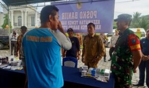 Posko Banjir Didirikan di Masjid Babusalam Kelurahan Jambu, Sediakan Pelayanan Kesehatan