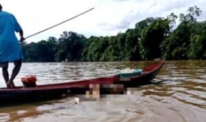Warga Temukan Mayat Mengapung di Sei Inu Desa Bintang Ninggi II, Sudah Dilaporkan ke Polsek dan BPBD