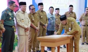 Bupati Batola Hadiri Musrenbang RPJMD Kalsel 2025–2029 di Banjarbaru