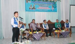 Wabup Batola Resmikan Pelatihan Usaha Ternak Sapi dan Serahkan Bantuan di Desa Danda Jaya