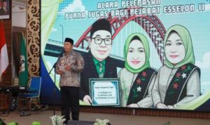 Momen Haru Pelepasan Pejabat Esselon II Pemkab Batola yang Purna Tugas