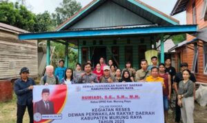 Ketua DPRD Murung Raya Reses Serap Aspirasi Masyarakat Tiga Desa