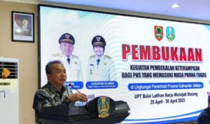 Buka Pembekalan Tramtis, Syarifuddin : Inginkan Tidak Ada ASN Alami Masa Berat Jelang Masa Purna Tugas