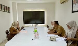 Dispersip Kalsel Lakukan Monev Pengelolaan Arsip di Lingkup Perangkat Daerah