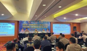 Dukung Kelancaran Arus Mudik, Dishub Kalsel Gelar Rakor Forum LLAJ