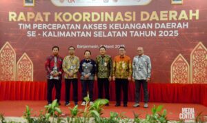 Dukung Pertumbuhan Ekonomi Lokal, TPAKD se Kalsel Gelar Rakorda