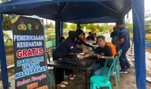 Polres Bartim Laksanakan Kegiatan Sosial Jelang HUT Bhayangkara Ke-79