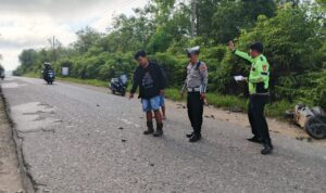 Anggota Polri Jadi Korban Kecelakaan Beruntun