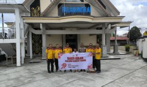 Polres Bartim Giat Bakti Religi Peringati Hari Bhayakara ke-79