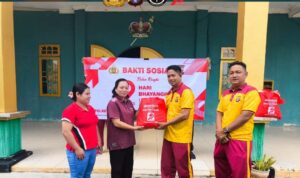 Polres Murung Raya Gelar Bakti Religi dan Bansos HUT Bhayangkara ke-79 Sambangi Tempat Ibadah