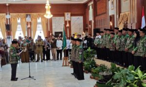 Jusuf Kalla Resmi Mengukuhkan Pengurus PW DMI Kalsel 2024-2029