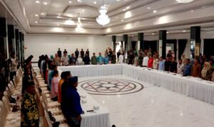 KPU Barito Utara Koordinasi dan Sosialisasi Pencalonan dan Tahapan PSU Jilid III