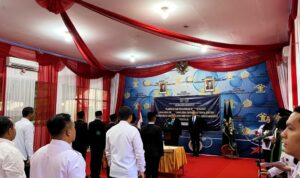 Kalapas Kelas IIA Banjarmasin Hadiri Pelantikan Pejabat di Lingkup Kanwil Ditjen PAS Kalsel